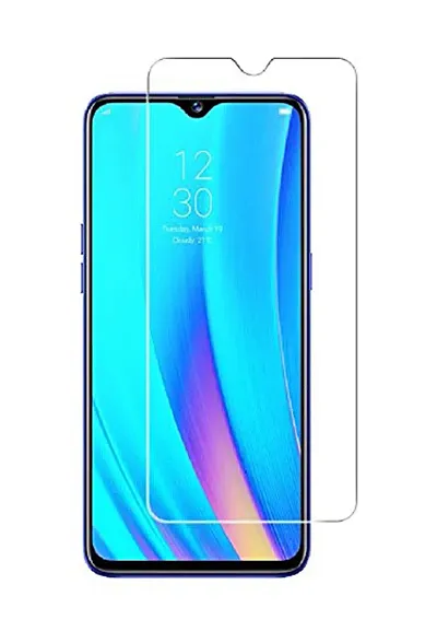 Dainty Tempered Glass Screen Guard Gorilla Protector for Realme 5 Pro (Transparent) (Pack of 1)