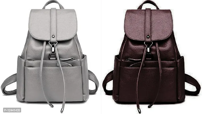 Latest New Trend Backpack  Student Backpack School Bag Travel Bag Collage Bag {pack of 2}