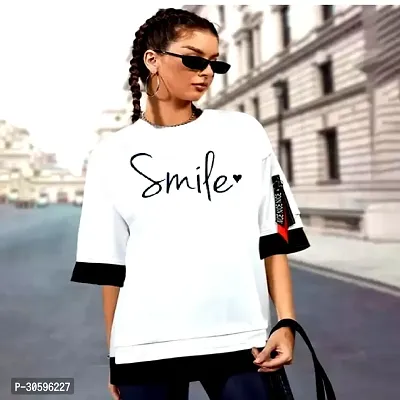 Trendy Designer Women And Girls Cotton Blend  Tshirts