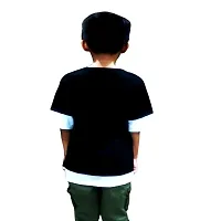 Stylish Cotton Blend T-shirt For Boy-thumb1