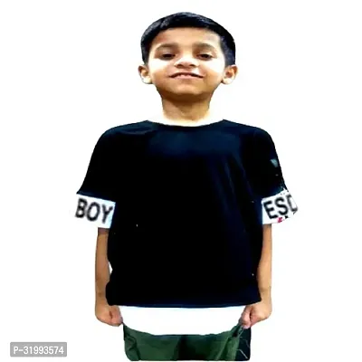 Stylish Cotton Blend T-shirt For Boy