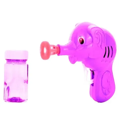 Elephant Bubble Gun Toy for Kids Bubble Solution Water Gun