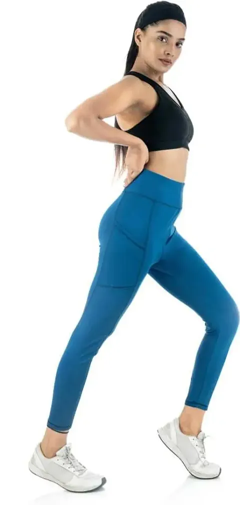 Buy Geifa Women's Yoga Leggings Tummy Control Workout Running