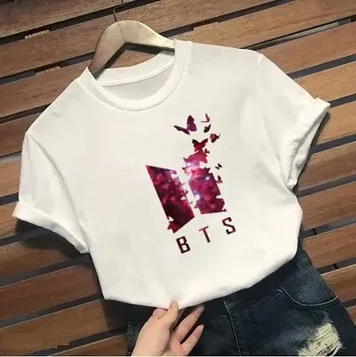 BTS Womens Half Sleeve T-shirts