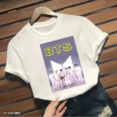 BTS Womens Half Sleeve T-shirts
