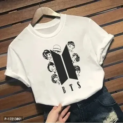 BTS Womens Half Sleeve T-shirts