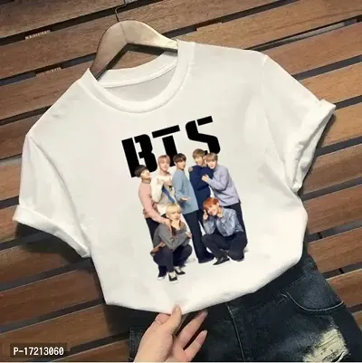 BTS Womens Half Sleeve T-shirts-thumb0