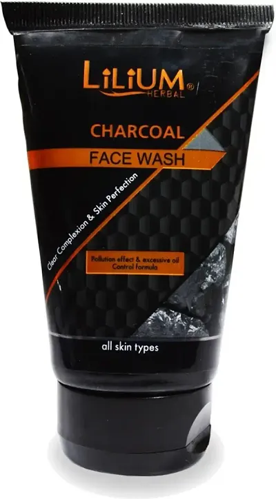 Lilium Herbal Charcoal Face Wash 100 Ml