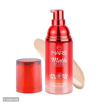 Mars Matte Mousse Foundation-F06-104 Foundation (Nude Beige, 60 Ml)-thumb0