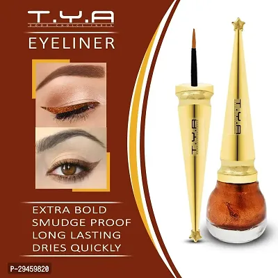 Eye Liner, Water Resistant, Long-Lasting,5.5Ml (Elnr102) (Copper 04)