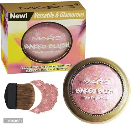 Imported Baked Blusher Skin Bright Ruddy 9533-01 (Old Rose)-thumb0