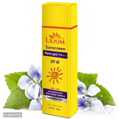 Lilium Sun Protect Sunscreen Lotion Spf 30 40 50 Pa For Protection For All Season 100Ml Each