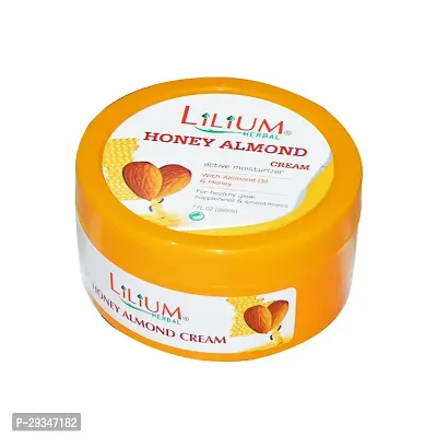 Lilium Herbal Honey Almond Cream 200Ml-thumb0