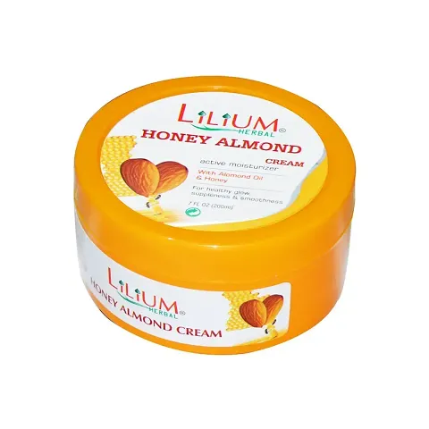Lilium Herbal Honey Almond Cream 200Ml