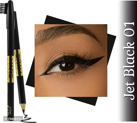 Mars Eyebrow Pencil With Aloevera And Vitamin E With Kajal (Black)