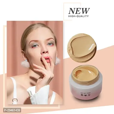 Mars Mist Foundation, Shade- (A2400) With Lilium 3D Skin Whitening Cream Foundation (Beige 04, 50 Ml)-thumb0