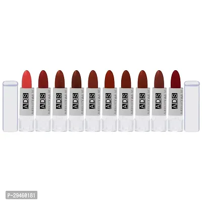 Mini Talk New Trend Long-Lasting Lipsticks, Multicolor, Pack Of 10 (Al1155D) (Multicolor, 1.5 G)-thumb0