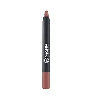 MARS Long Lasting Crayon Lipstick up to 12 Hours Stay | Matte Finish | Waterproof | Won't Smudge Won't Budge Lip Crayon (3.5 gm) 13-Brave-thumb1