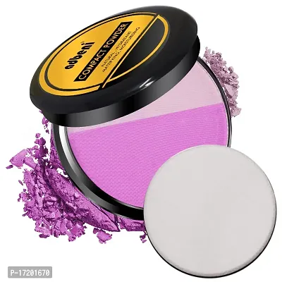 Adbeni Compressed Powder and Blusher, Matte, Orchid-Twilight (BLSHR01)-thumb3