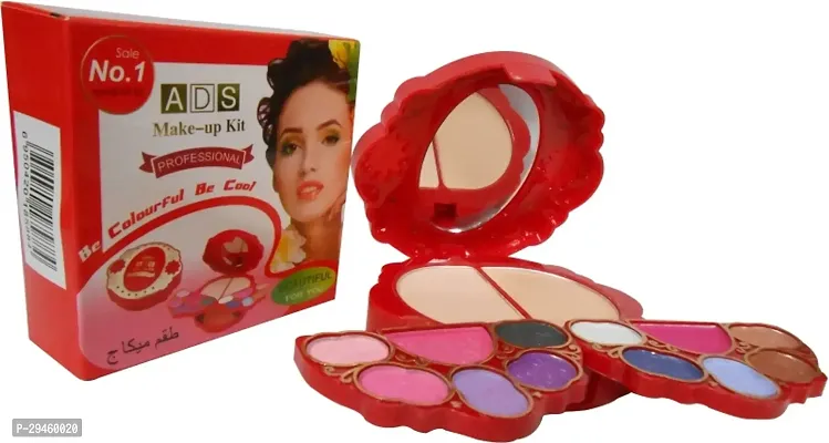 Ads Ads Fashion Colour Make-Up Kit With Free Mars Eye/Lipliner And Accessories-Ahaa (Pack Of 3)