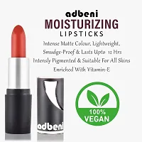 Adbeni Moisturizing Lipstick Choice Of Love(Toya-001) 4.5gm | Enriched With Vitamin-E  Moisturization | Smooth Texture  WaterProof-thumb2