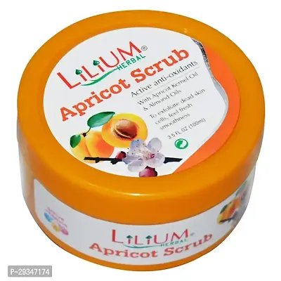 Lilium Herbal Apricot Scrub 100Ml-thumb0