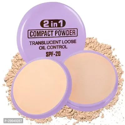 2 IN 1 Face Powder Compact Matte Finish SPF-20 (AC1140, 15 g)-thumb0