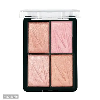 Mars 4 Color Glowzilla Blush And Highlight Kit, Multicolor (Fp03-03) (Multicolor)-thumb0