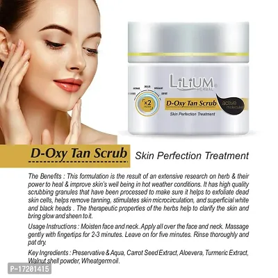 Lilium D-Oxy Tan Scub for Skin Perfection Treatment 40g-thumb3