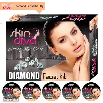 Skin Diva Diamond Facial Kit 80Gm