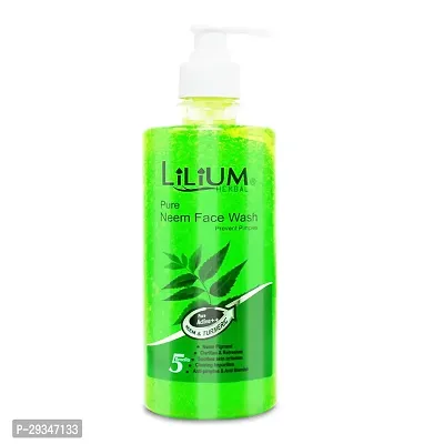 Lilium Herbal Pure Neem Face Wash 200Ml