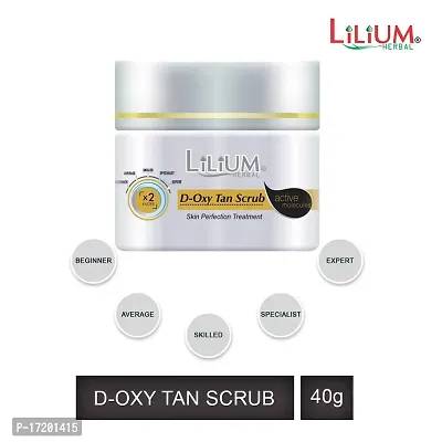 Lilium D-Oxy Tan Scub for Skin Perfection Treatment 40g