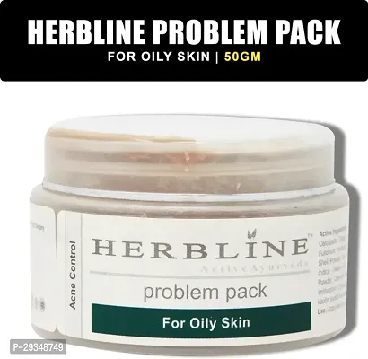 Oily Skin Problem Control Face Pack 50 G-thumb0