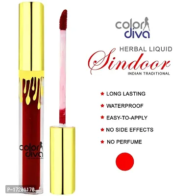 COLOR DIVA Waterproof  Long Lasting Eyeliner, Mascara  Sindoor, 6ml, (EM102-S101) Pack of 3-thumb5