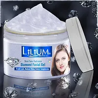 Lilium Diamond Facial Gel  Double Side Face Roller (250g)-thumb1