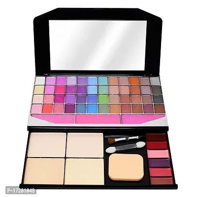 T.Y.A Good Choice India Fashion Makeup Kit For Women | 48 Eye Shadow, 3 Blusher, 4 Compact, 6 Lip Color, 1 Mirror,1 Puff | Easy-to-Blend, Long Lasting-thumb0