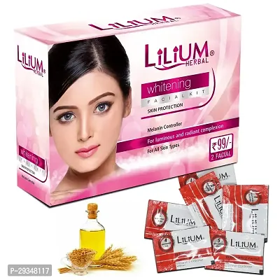 Lilium Whitening Facial Kit For Luminous And Radiant Complextion 60G