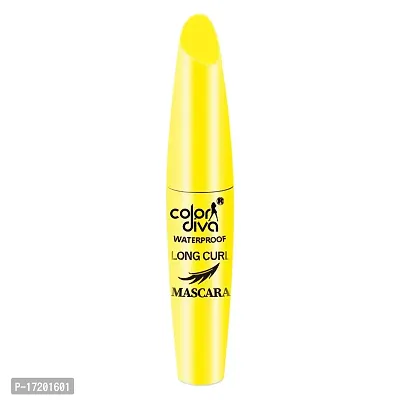 Color Diva Waterproof Volume Mascara | Smudge proof Curling Mascara for eye makeup | Jet Black, 8.5ml-thumb2