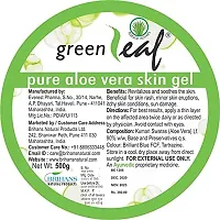 Greenleaf Aloe Vera skin Gel 100% Pure Natural Gel - Ideal for Skin, Face, Acne Scars, Hair Care, Moisturizer  Dark Circles 500gms-thumb3