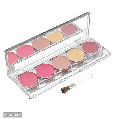 Mars 5 Trending Color Blusher Kit, Brick, Gold, Pink, French Rose, Hot Pink (9747-02)