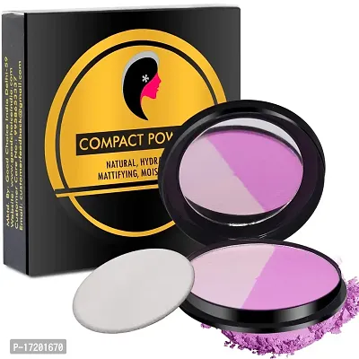 Adbeni Compressed Powder and Blusher, Matte, Orchid-Twilight (BLSHR01)-thumb0