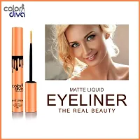 COLOR DIVA Waterproof  Long Lasting Eyeliner, Mascara  Sindoor, 6ml, (EM102-S101) Pack of 3-thumb2