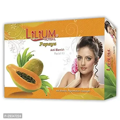 Lilium Papaya Anti Blemish Facial Kit 80 G-thumb0