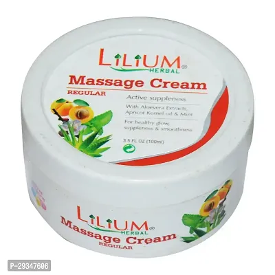 Lilium Herbal Regular Massage Cream 100Ml-thumb0