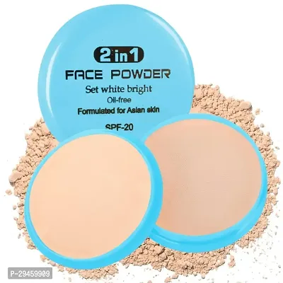 2 In 1 Face Powder Compact Matte Finish Spf-20 15Gm-thumb0