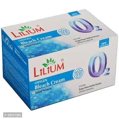Lilium Herbal Oxy Instant Fairness Bleach Cream 300Gm-thumb0