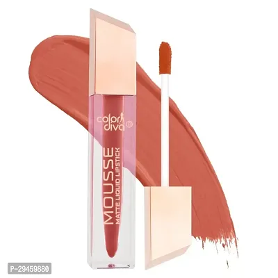 Mousse Matte Long Lasting, Non Transfer, Water Proof And Smudge Proof, Light Weight Liquid Lipstick, 5.5Ml (Normally Nude 147)