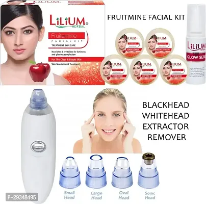 Lilium Fruitamine Treatment Facial Kit 350 G With Blackheads Remover Tool 2 Items In The Set-thumb0