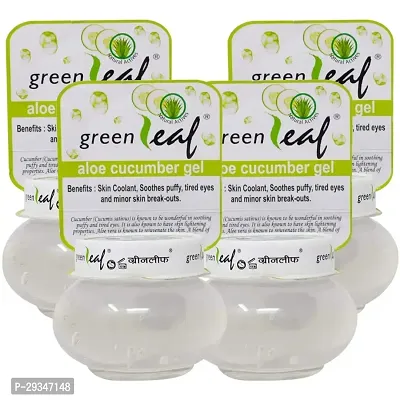 Green Leaf Aloe Cucumber Gel 120Gm Pack Of 1-thumb0