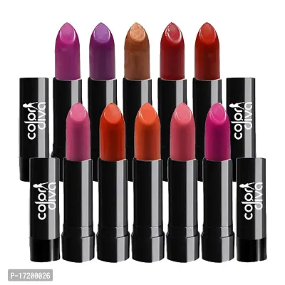 COLOR DIVA Crolla Lipstick 102C Pack of 10-thumb0